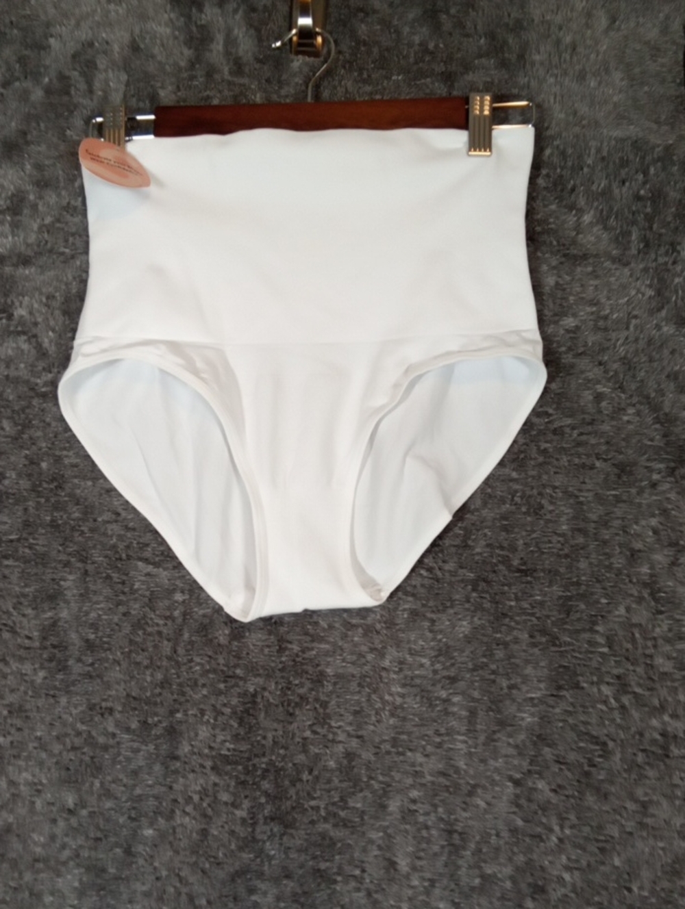 Shapermint White High-Waist Sculpting Briefs Essentials White Womens XL